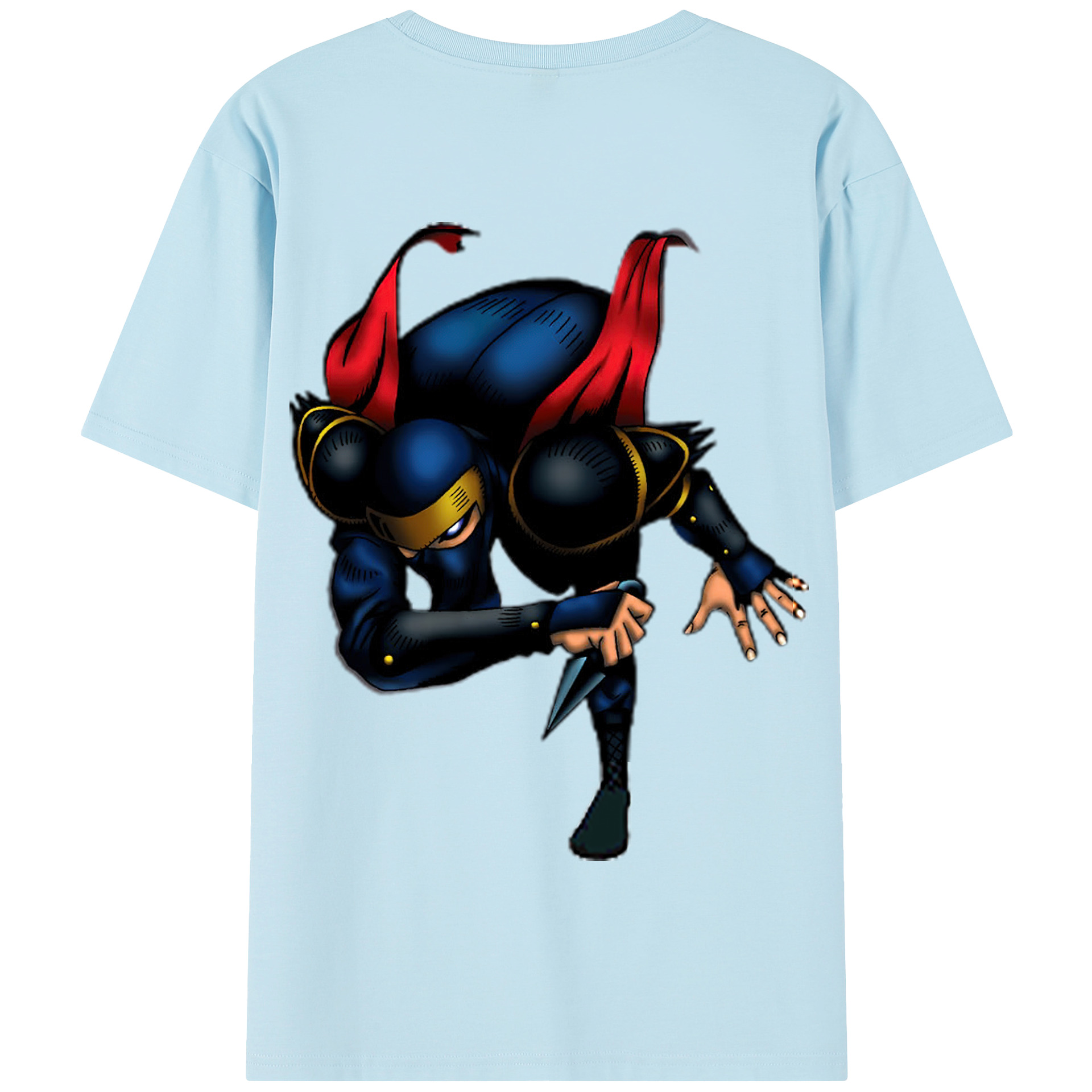 （画像用） 遊☆戯☆王 Yu-Gi-Oh! 綿100％半袖Tシャツ（背面プリント）